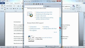 Microsoft Word 2010 Tutorial: Getting Help | K Alliance