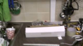 How to fit LED strip lights under cabinets