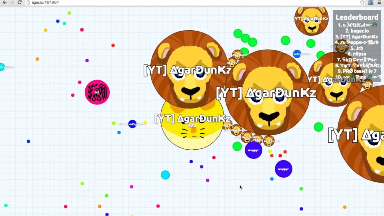 //TRICKSPLITTING THE WHOLE SERVER?//(Agar.io Gameplay!)