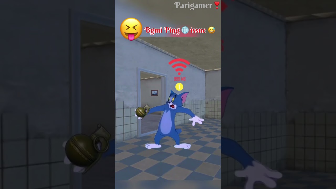 Bgmi Ping 🌐 issue 😅@parigaamer3114 