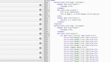 jQuery Mobile - List views