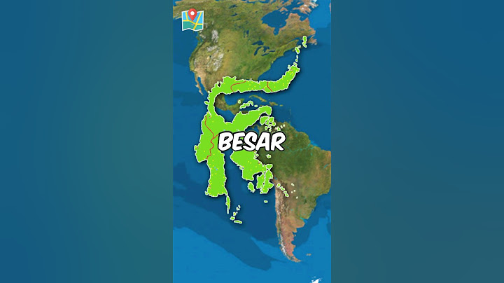 Pulau Sulawesi Lebih Besar dari Yang Kamu Pikirkan
