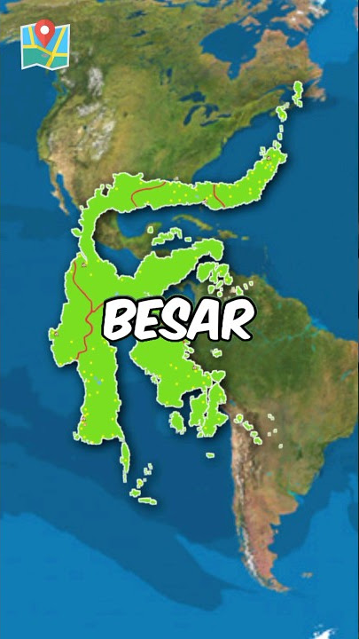 Pulau Sulawesi Lebih Besar dari Yang Kamu Pikirkan