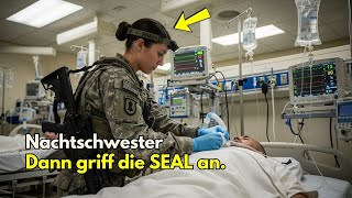 Sie war nur Nachtschwester – bis ein Feindangriff eine verborgene SEAL mit M4-Gewehr enthüllte.