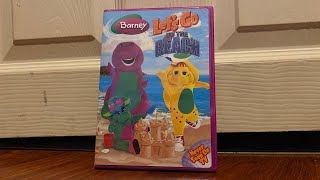 Barney Let's Go To The Beach 2006 DVD (1st print)