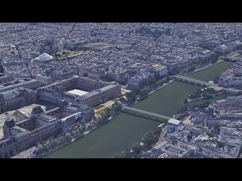 The Louvre First Demo-Google Earth Studio