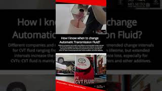 Lexus &Toyota Vellfire| Alphard  100% Toyota Genuine CVTF | ATF ( Automatic Transmission Fluid )