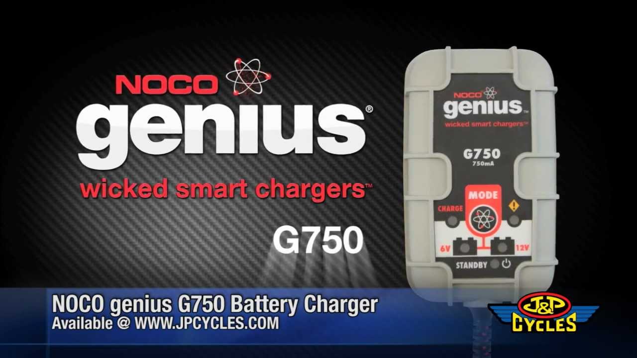 .750 AMP G750 NOCO Genius Battery Charger Motorcycle Tender Trickle Boat ATV AGM 