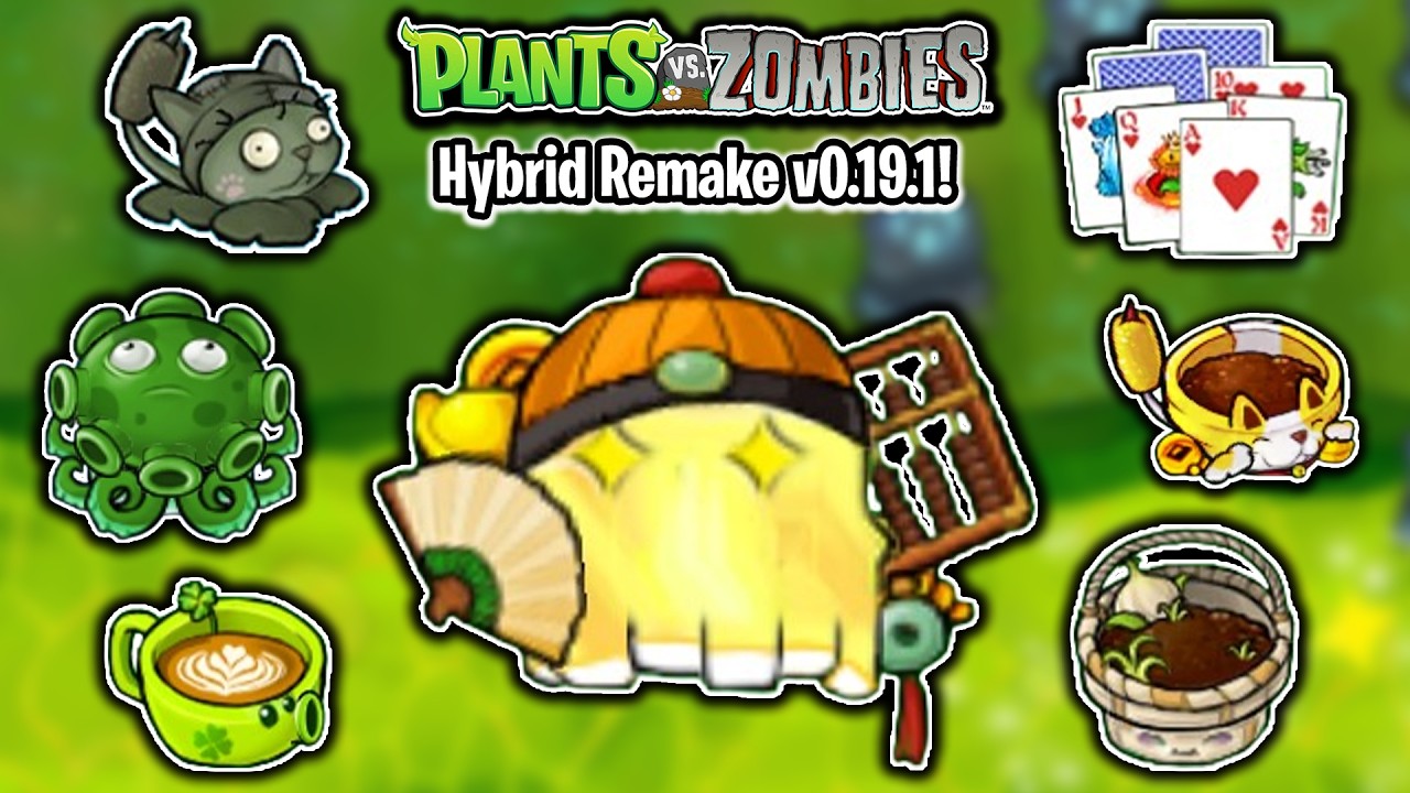 flower_remake Plants vs Zombies Hybrid Remake v0.19.1 | Treasure Devourer Level