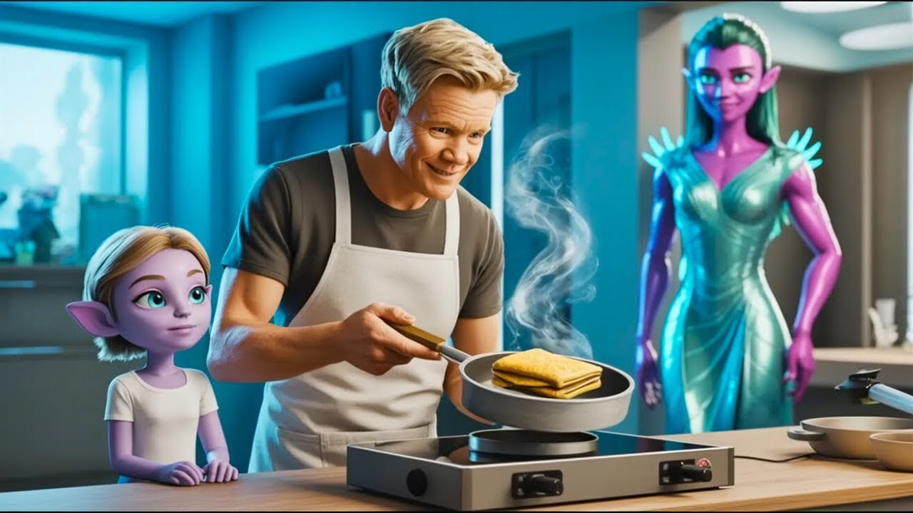 Das Alien-Mädchen lehnte 1000 königliche Gerichte ab – bis ihr ein alleinerziehender Vater, der.....