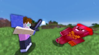 Minecraft speedrunner vs someone trying to stop them, but we swap roles every time we die