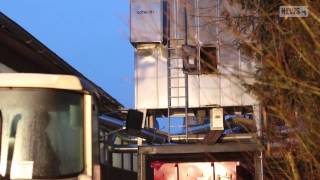 04.12.2012 Erh Feuer In Palettenfabrik Adelsdorf