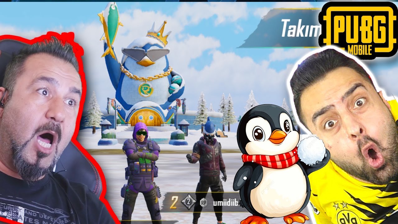 PUBG MOBİLE PENGUENLER ŞEHRİNE GİTTİK! HİLE GELDİ! | SESEGEL ve ÜMİDİ PUBG MOBİLE OYNUYORUZ