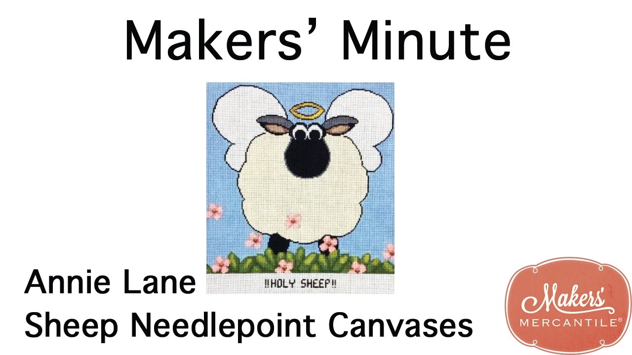 Makers'  Minute - Annie Lane Sheep Canvases