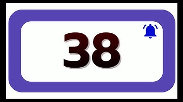 38 Seconds Countdown Timer With Sound Effect COLOR 4K   HD   1080 1