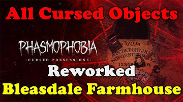 Phasmophobia - Location of All Cursed Objects, Bleasdale Farmhouse