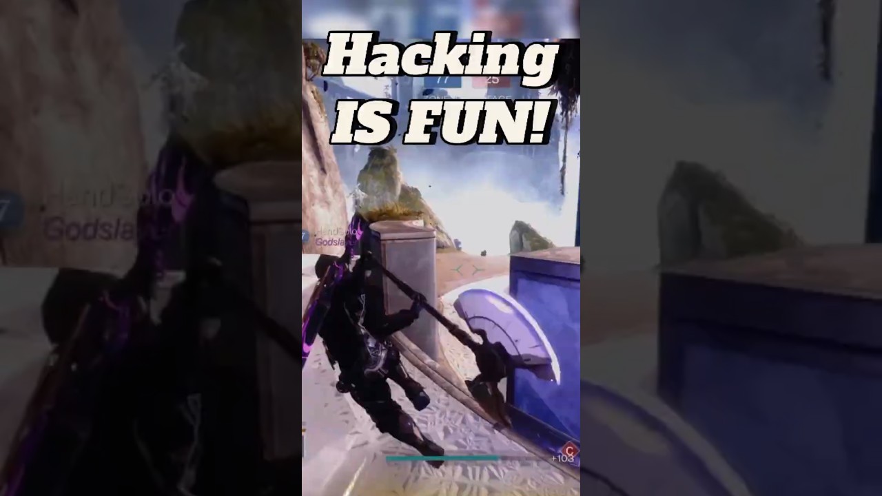 Hacking In Destiny 2 Is Fun But This Hunter Almost Got Away. 