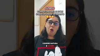 COMPRE NATURA E AVON COM CUPOM DE DESCONTO 🛍🥰#avon #natura #cupomdedesconto #publicidade