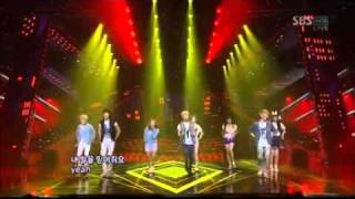 Download Lagu f(x) SHINEE  Hello 인기가요 110710 MP3