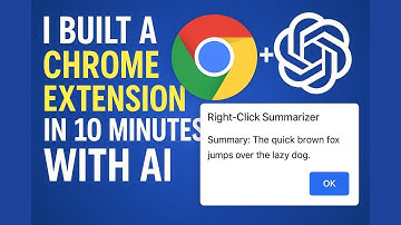 I Built a Chrome Extension in 10 Minutes with AI (No-Code Chrome Extension)
