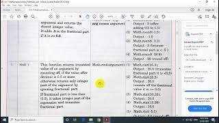 Mathematical Library Method Chapter-7 | Methodist School