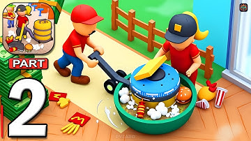 Clean It: Cleaning Games - Gameplay Walkthrough Part 2 - Cleaning Restaurant Manager (Android, iOS)