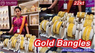 Latest 22kt Gold bangle Designs | Bangle collections from Malabar | Bangles | Kolkata design bangles