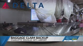 Belt issues led to airport baggage claim back-up: Delta