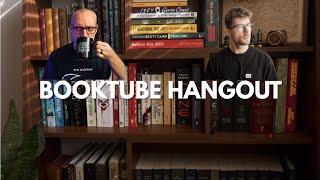 Hanging out and talking books with @mikesbookreviews