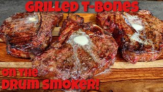 How to Grill on a Drum Smoker #drumsmoker ,#grilledsteak ,#bbq