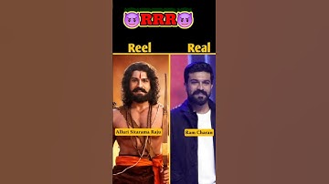 "RRR: Reel vs Real – What’s True and What’s Fiction?" #rrr #cast #shorts #movie