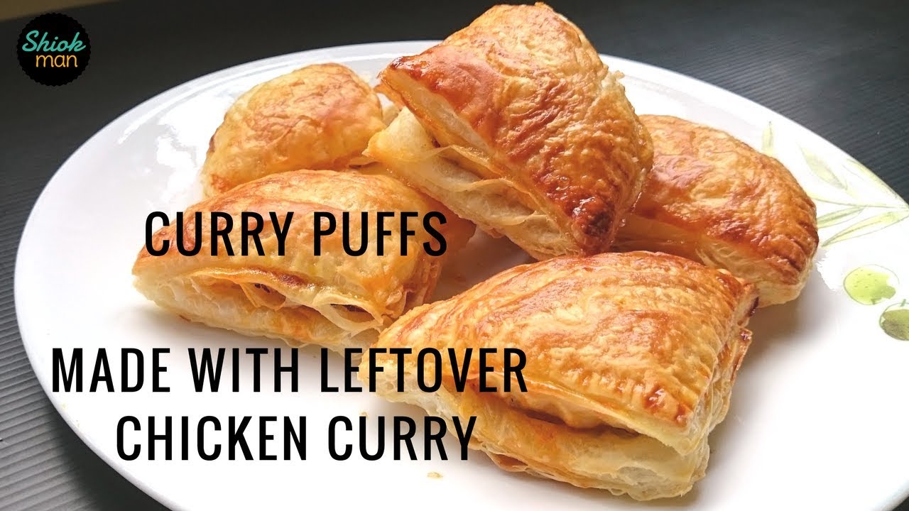 Learn how to make Curry Puffs from leftover Chicken Curry and frozen ...