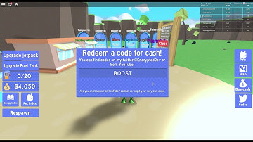 Roblox Jetpack Simulator all codes
