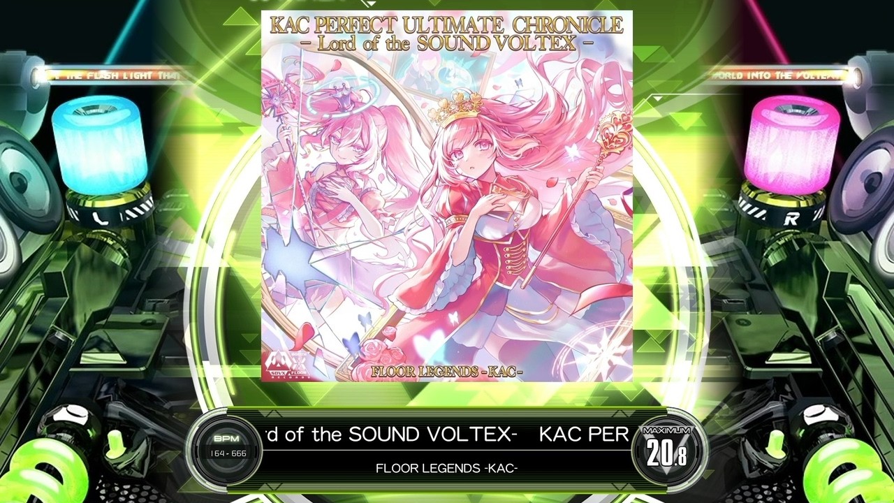SDVX] KAC PERFECT ULTIMATE CHRONICLE -Lord of the SOUND VOLTEX