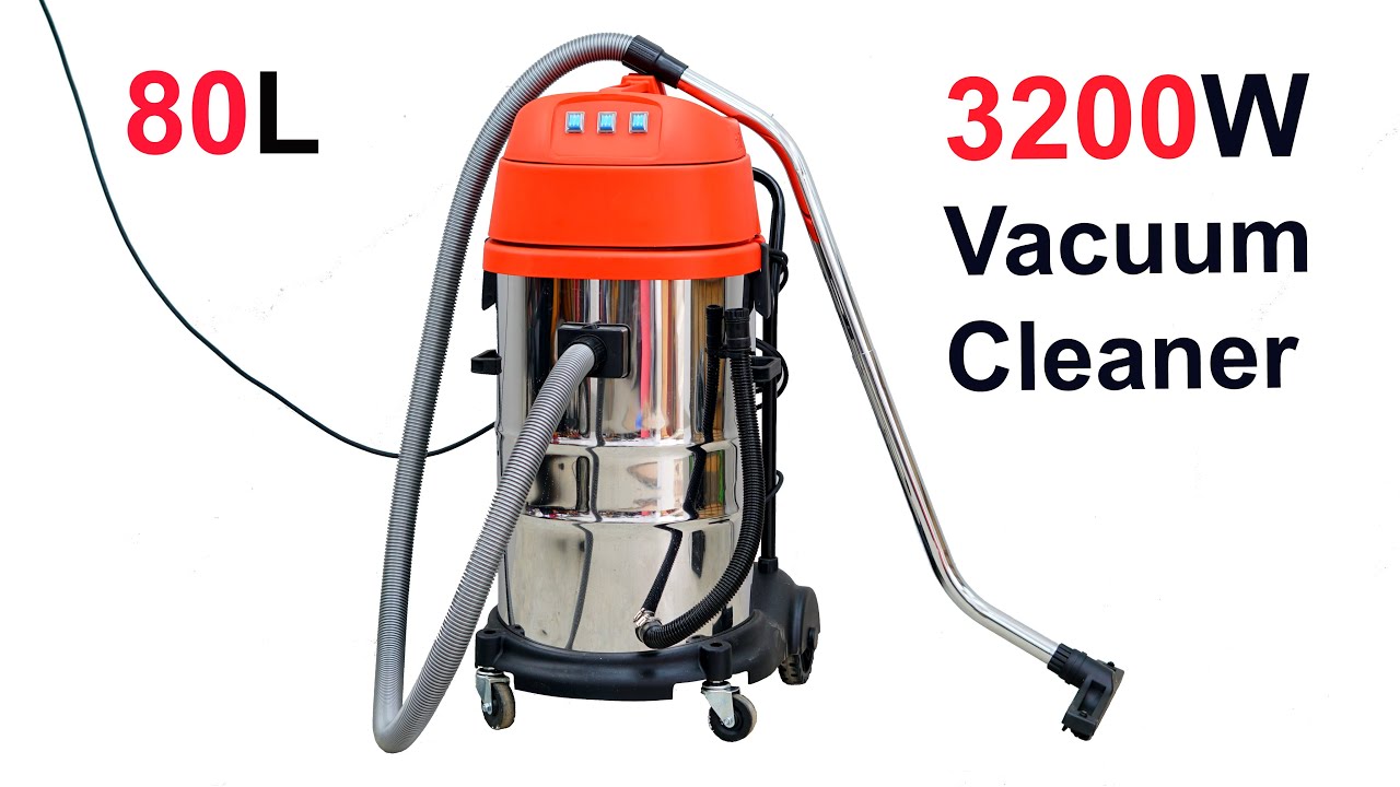 80L Commercial Vacuum Cleaner Unboxing and Test YouTube