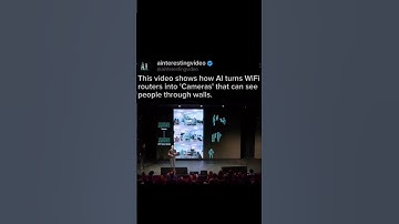Scary video of AI that can see you through walls with your WIFI