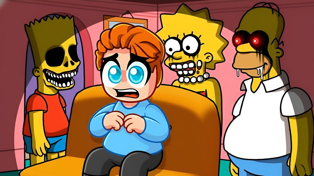 Den Läskiga Sanningen Om SIMPSONS I Roblox..