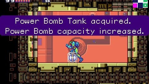 Metroid Fusion - Early Power Bombs