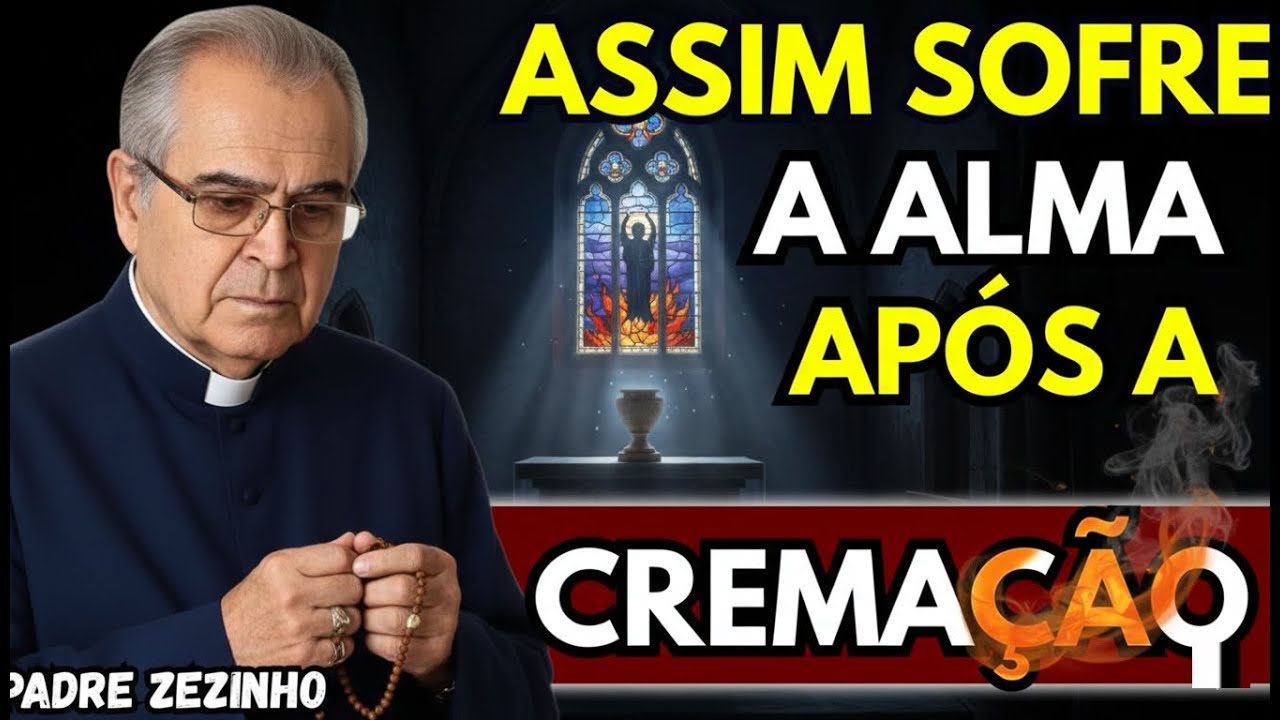 A DOR OCULTA QUE A ALMA SOFRE APÓS A CREMAÇÃO — QUASE NINGUÉM SUPORTA | PADRE ZEZINHO