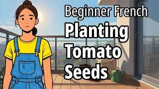 A2 French Listening Practice — Planting Tomato Seeds