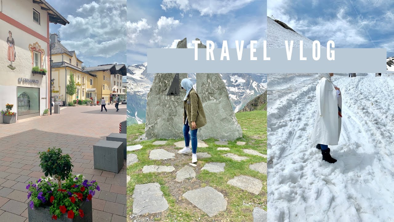 vlog 1| فلوق السفر الى اوروبا (المانيا والنمسا)| الصعود للثلج| تجربة الزحليقة الصيفية| الجزء الاول