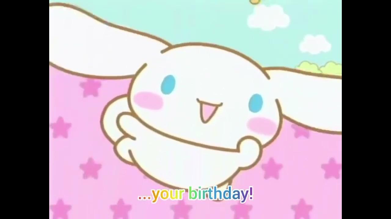 Sanrio - Happy birthday, Cinnamoroll! Hopefully there's a cinnamon