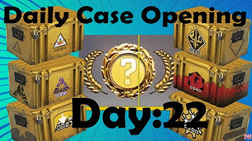 Opening A CS:GO Case everyday until I get a KNIFE! Day:22