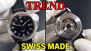 Tools For Gents TREND AUTOMATIC 42 mm Dresswatch Ronda R150 Automatik SWISS MADE