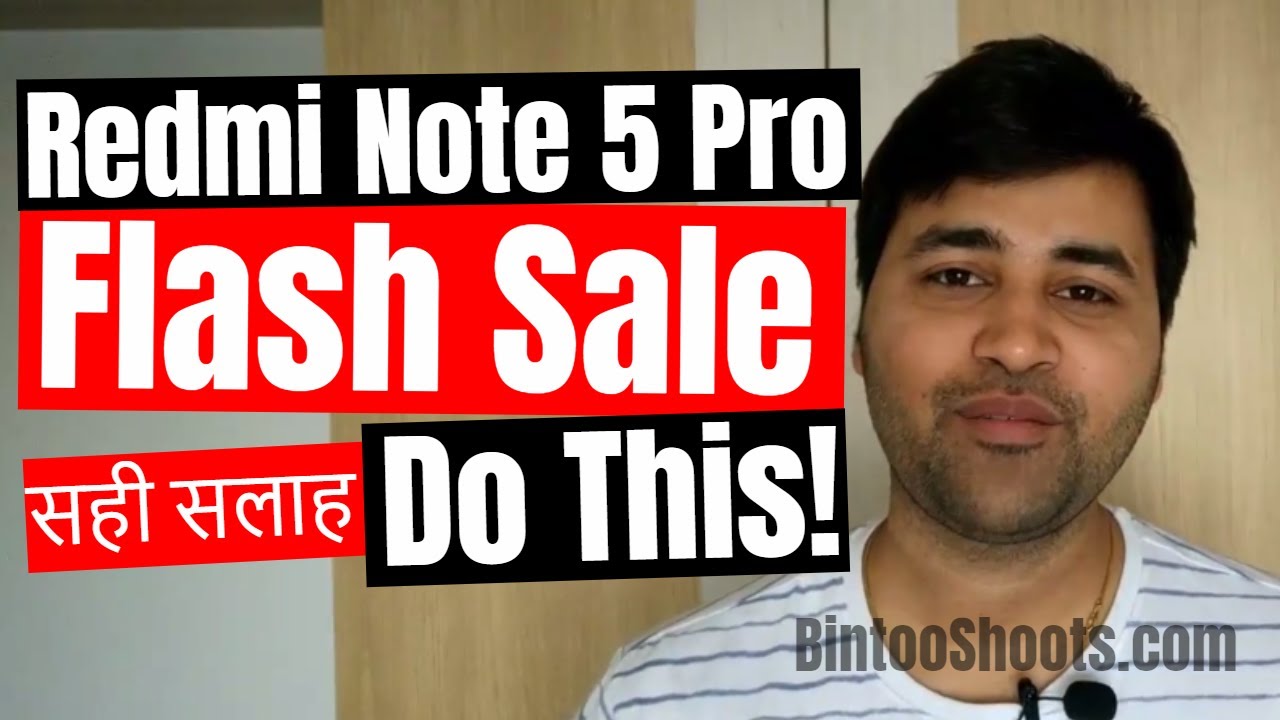 Redmi Note 5 Pro Flash Sale - Do this! | Honest & Correct Advice | Hindi | BintooShoots how to buy redmi note 5 pro quora