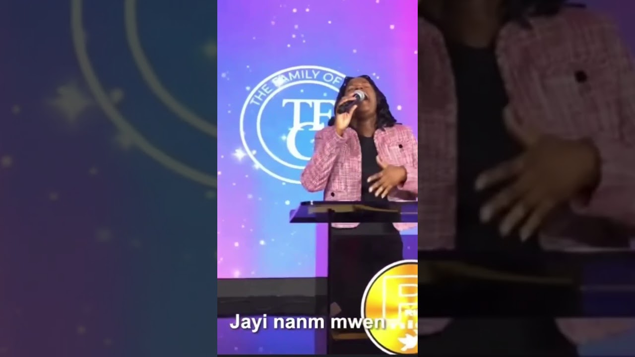 Sentespri Jayi nan mwen 😇 #LiveMusic #godisgood #youthchoir