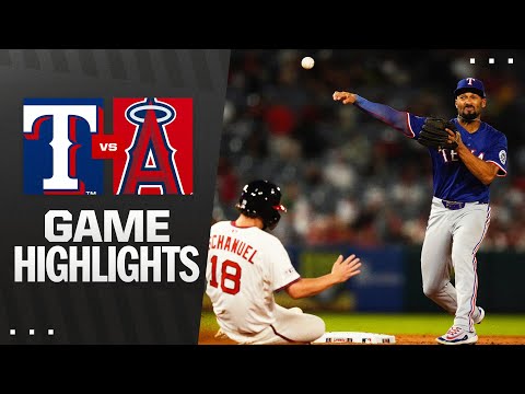Rangers vs. Angels Game Highlights (7/8/25) | MLB Highlights