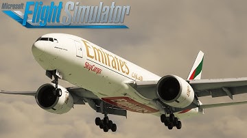 MSFS | Real World Emirates Sky Cargo Ops | Amsterdam ✈ Milan | PMDG 777F | #msfs2020