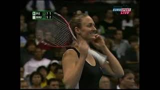 Mary Pierce vs Amelie Mauresmo WTA Championships Final LA 2005 PART 2