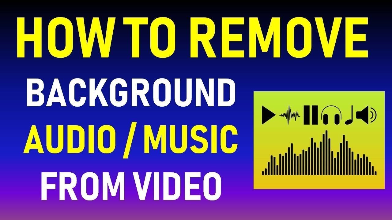 Remove distraction: How to remove background music from a video app in just a few steps